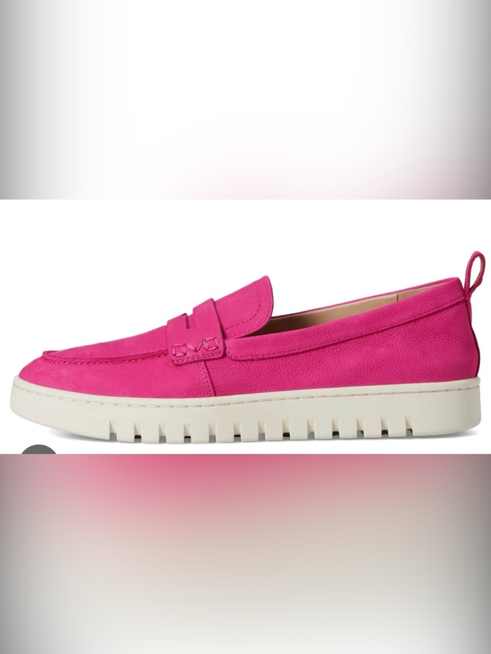 Vionic Magenta Pink 🩷 Suede Penny Loafers